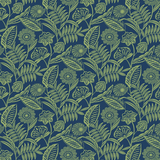 Alma Wallpaper - Blue / Green - A Street Prints - AN87527 - Premier Wallcovering