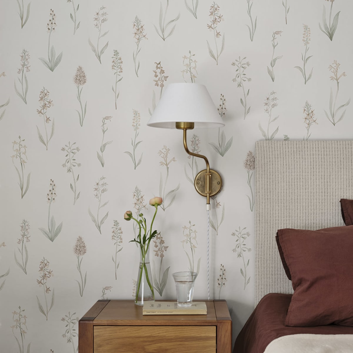Alma Wallpaper - Blush - Sandberg - S10334 - Premier Wallcovering