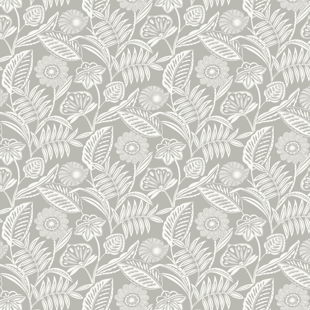 Alma Wallpaper - Light Grey - A Street Prints - AN87531 - Premier Wallcovering