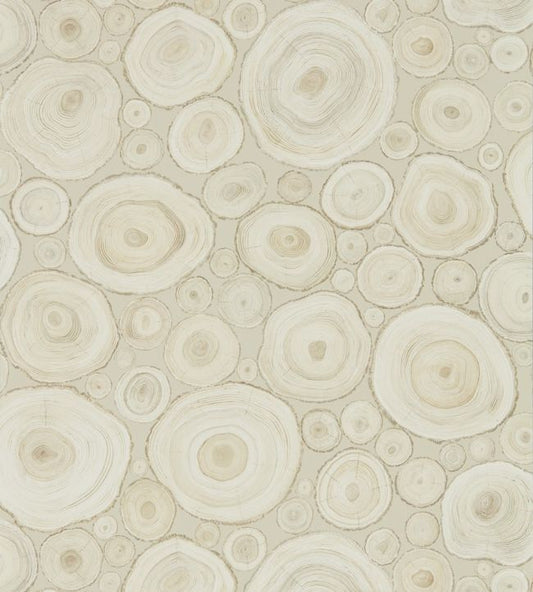 Alnwick Logs Wallpaper - Birch - DEBB216507 - Sanderson - Premier Wallcovering
