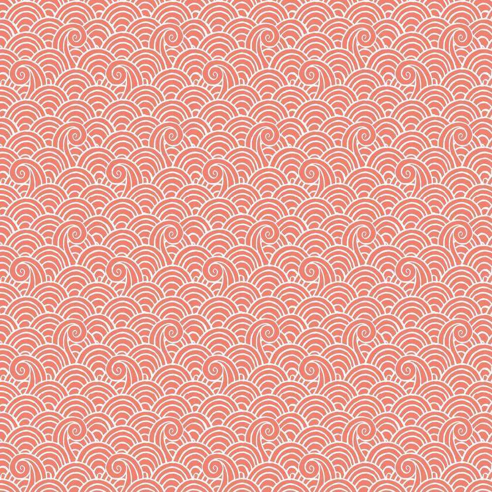 Alorah Wallpaper - Coral - A Street Prints - FD26306 - Premier Wallcovering