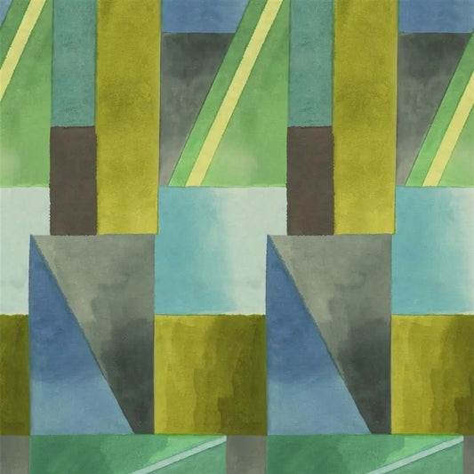 Alphonse Wallpaper - Azure - PDG1109/01 - Designers Guild - Premier Wallcovering