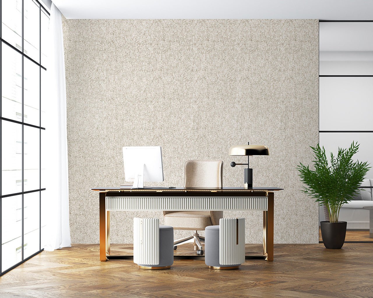 Alpine Reptile Feel Wallpaper - Beige - Hohenberger - 81267 - Premier Wallcovering