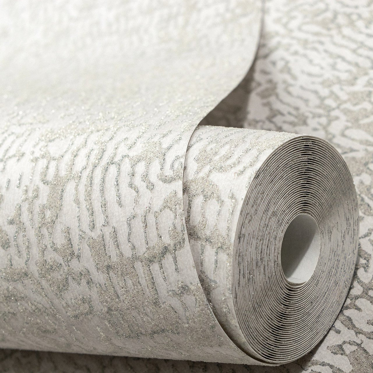 Alpine Reptile Feel Wallpaper - Light Grey - Hohenberger - 81268 - Premier Wallcovering