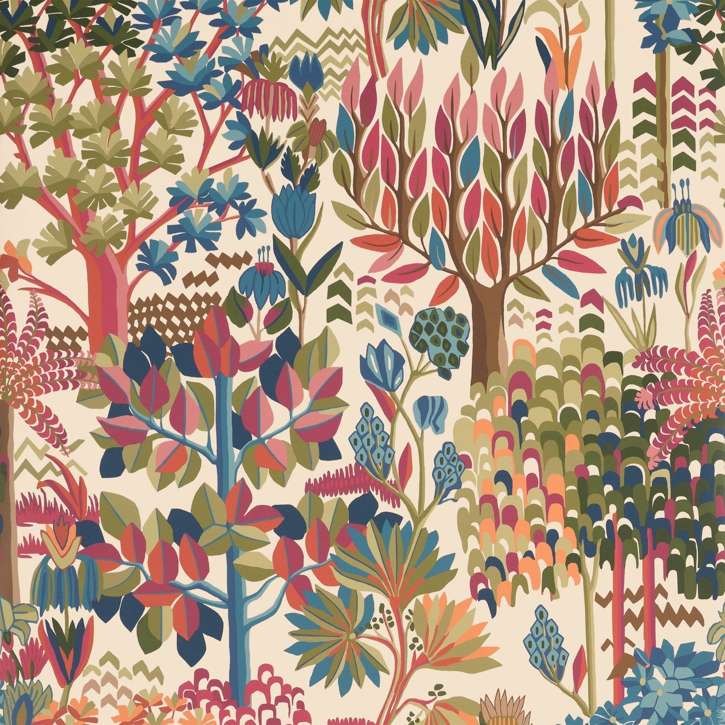 Alpine Wallpaper - Festival - Thibaut - T12047 - Premier Wallcovering