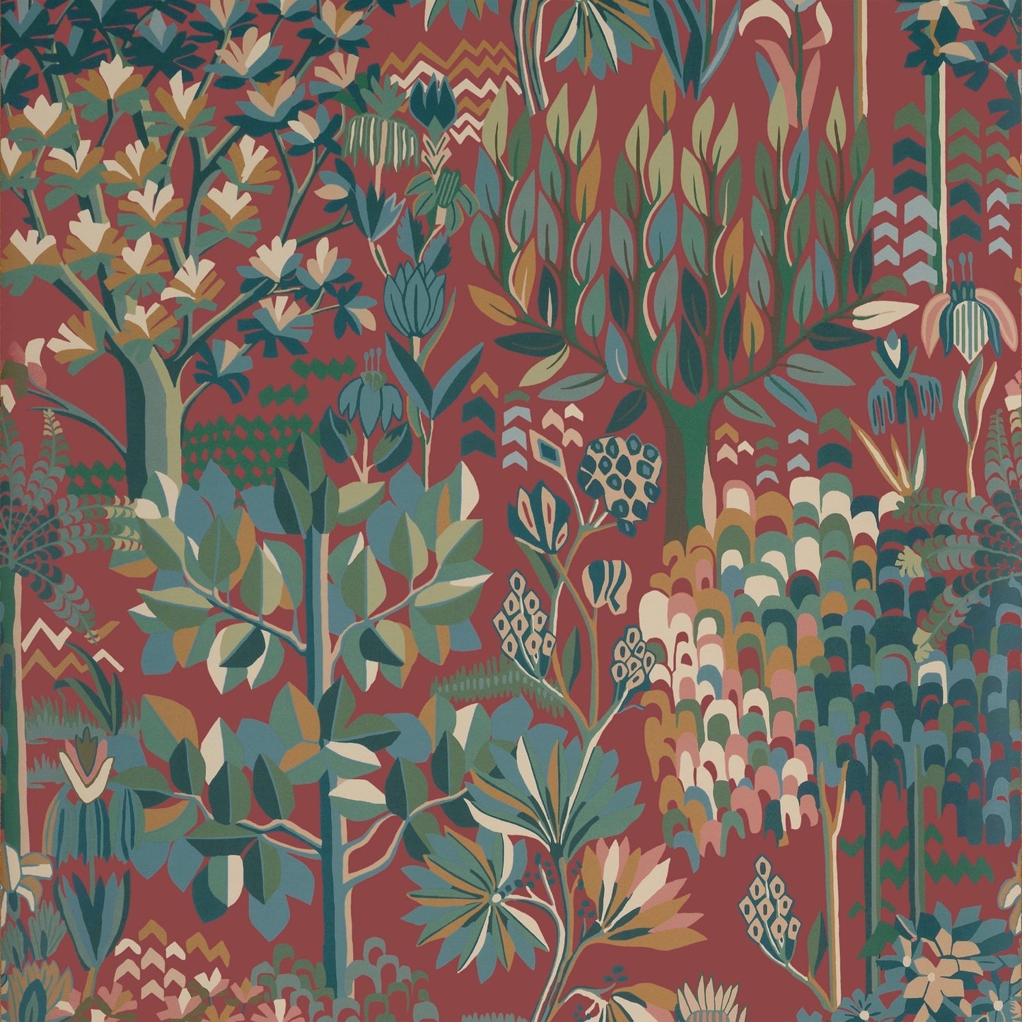 Alpine Wallpaper - Sunbaked - Thibaut - T12044 - Premier Wallcovering