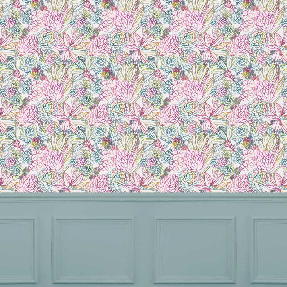 Althorp Wallpaper - Sorbet - Voyage Maison - ALTHORP/WPO/SOR - Premier Wallcovering