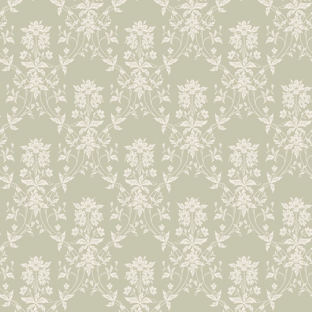 Alva Wallpaper - Spring Green - Sandberg - S10460 - Premier Wallcovering