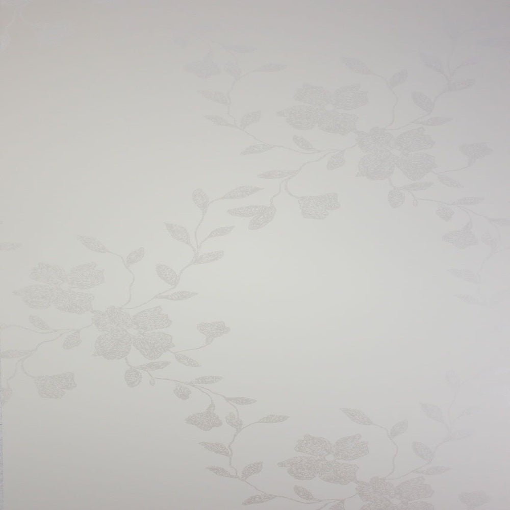 Alyssa Wallpaper - Light Grey - Nina Campbell - NCW4002-03 - Premier Wallcovering