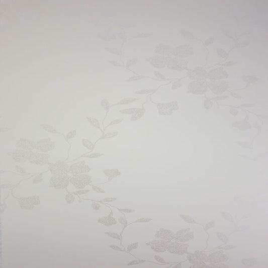 Alyssa Wallpaper - Light Grey - Nina Campbell - NCW4002-03 - Premier Wallcovering