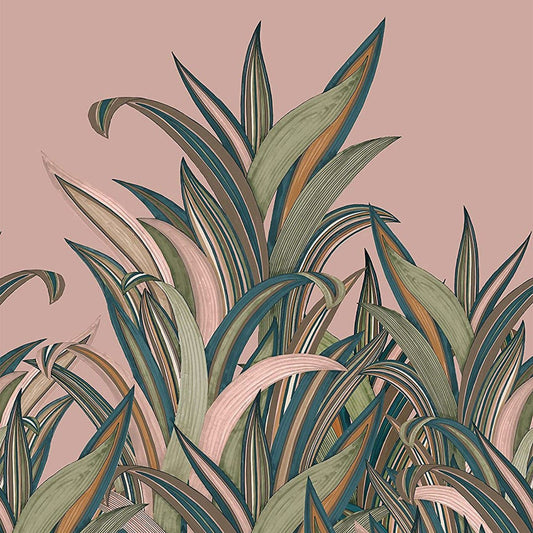 Amazing Mural Wallpaper - Pink/Multi - Rasch - 542219 - Premier Wallcovering