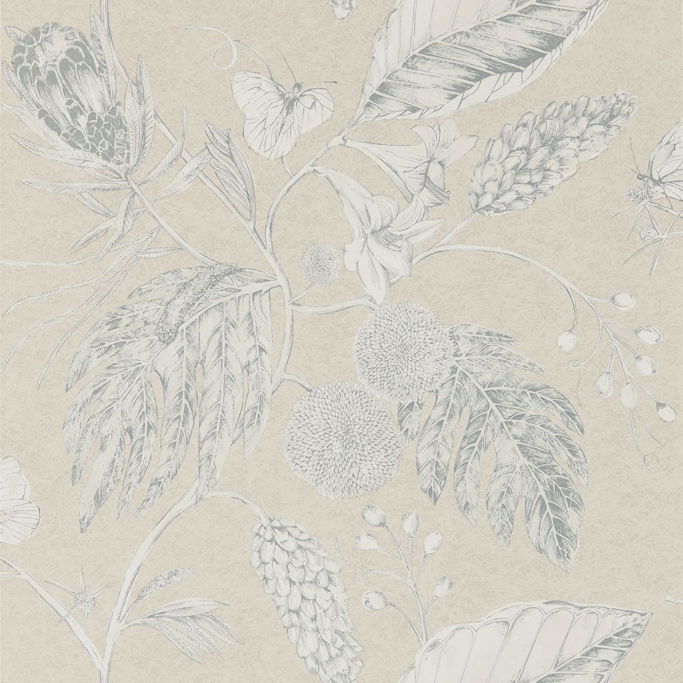 Amborella Wallpaper - Jute - HGAT111221 - Harlequin - Premier Wallcovering