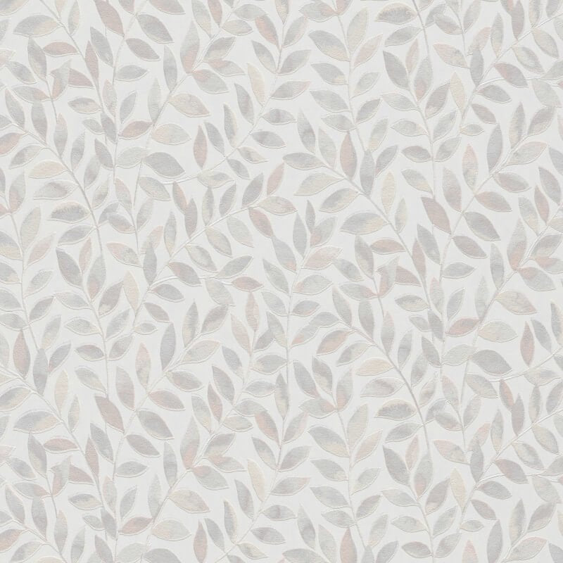 Ameroso Leaf Metallic Wallpaper - Grey - Erismann - 10462 - 10 - Premier Wallcovering