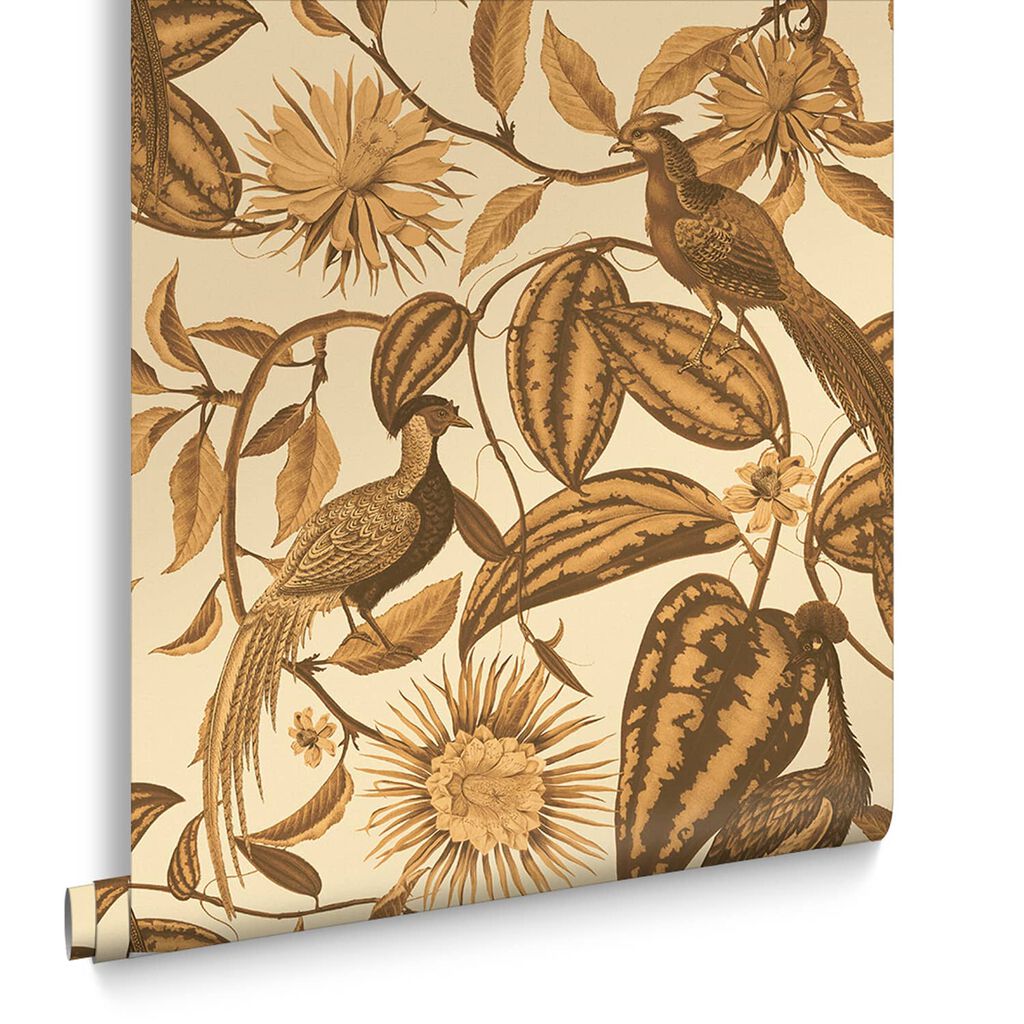 Amhersts Garden Wallpaper - Bronze - Graham & Brown - 120652 - Premier Wallcovering