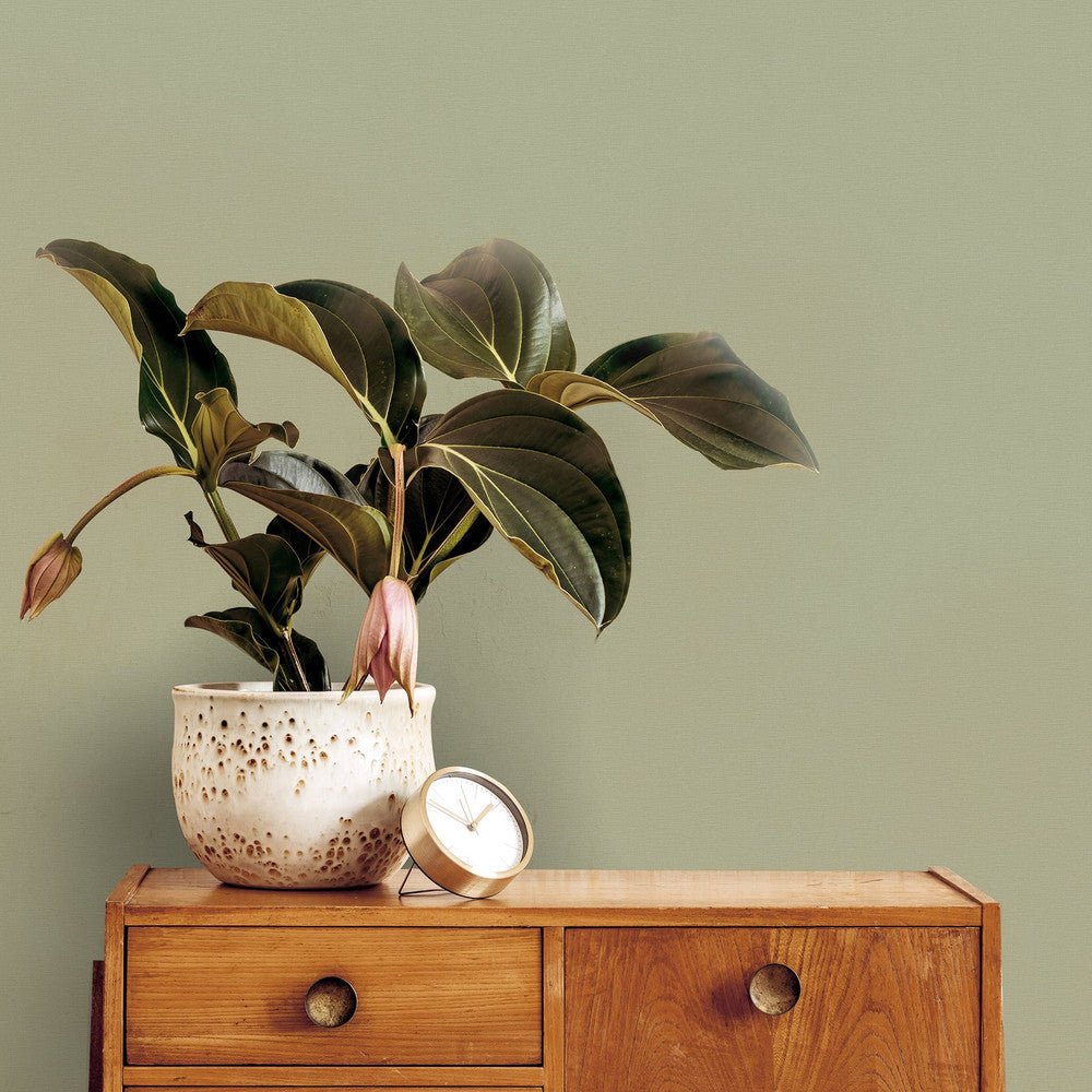 Amour Wallpaper - Sage - Superfresco Easy - 127640 - Premier Wallcovering