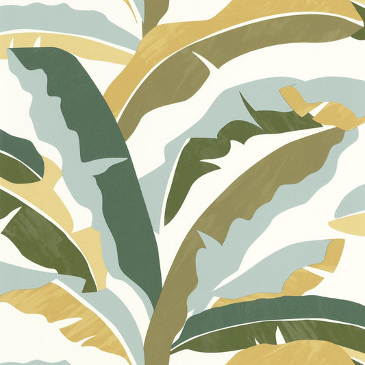 Ampleur Wallpaper - Vert - Caselio - 104567070 - Premier Wallcovering