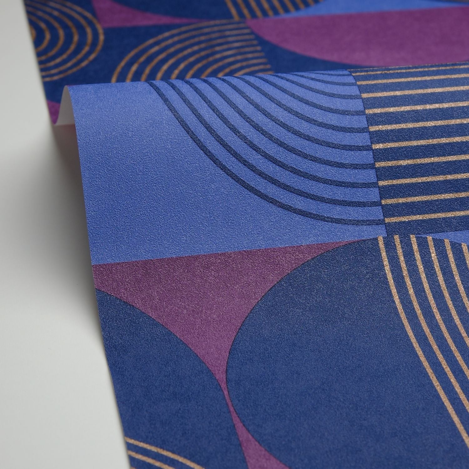 Amplitude Wallpaper - Aubergine - Caselio - 105506555 - Premier Wallcovering