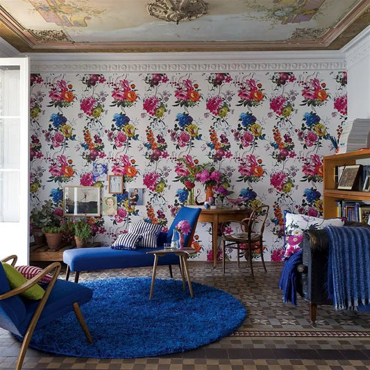 Amrapali Wallpaper - Peony - P578/01 - Designers Guild - Premier Wallcovering