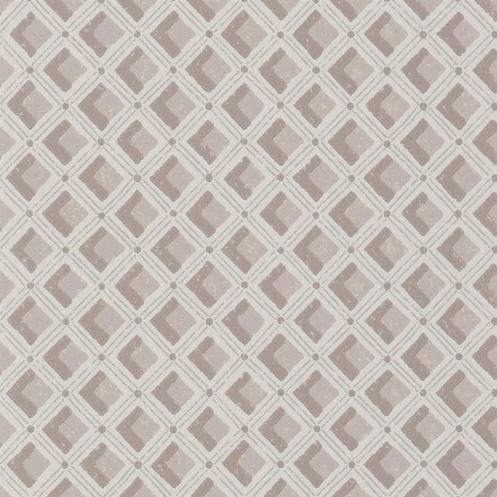 Amsee Geometric Wallpaper - Castle - English Heritage - PEH0002/02 - Premier Wallcovering