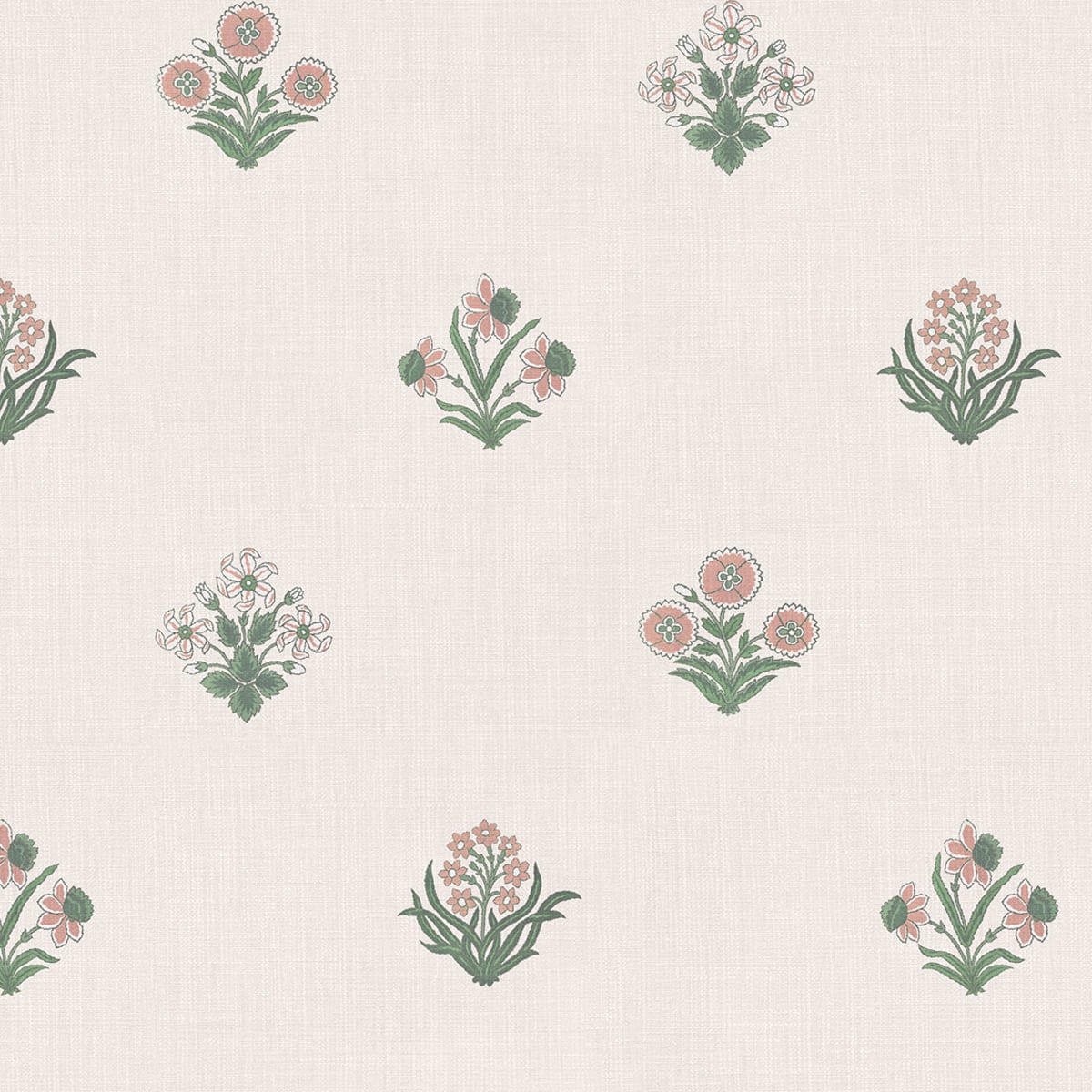 Amy Wallpaper - Pink - Sandberg - S10818 - Premier Wallcovering