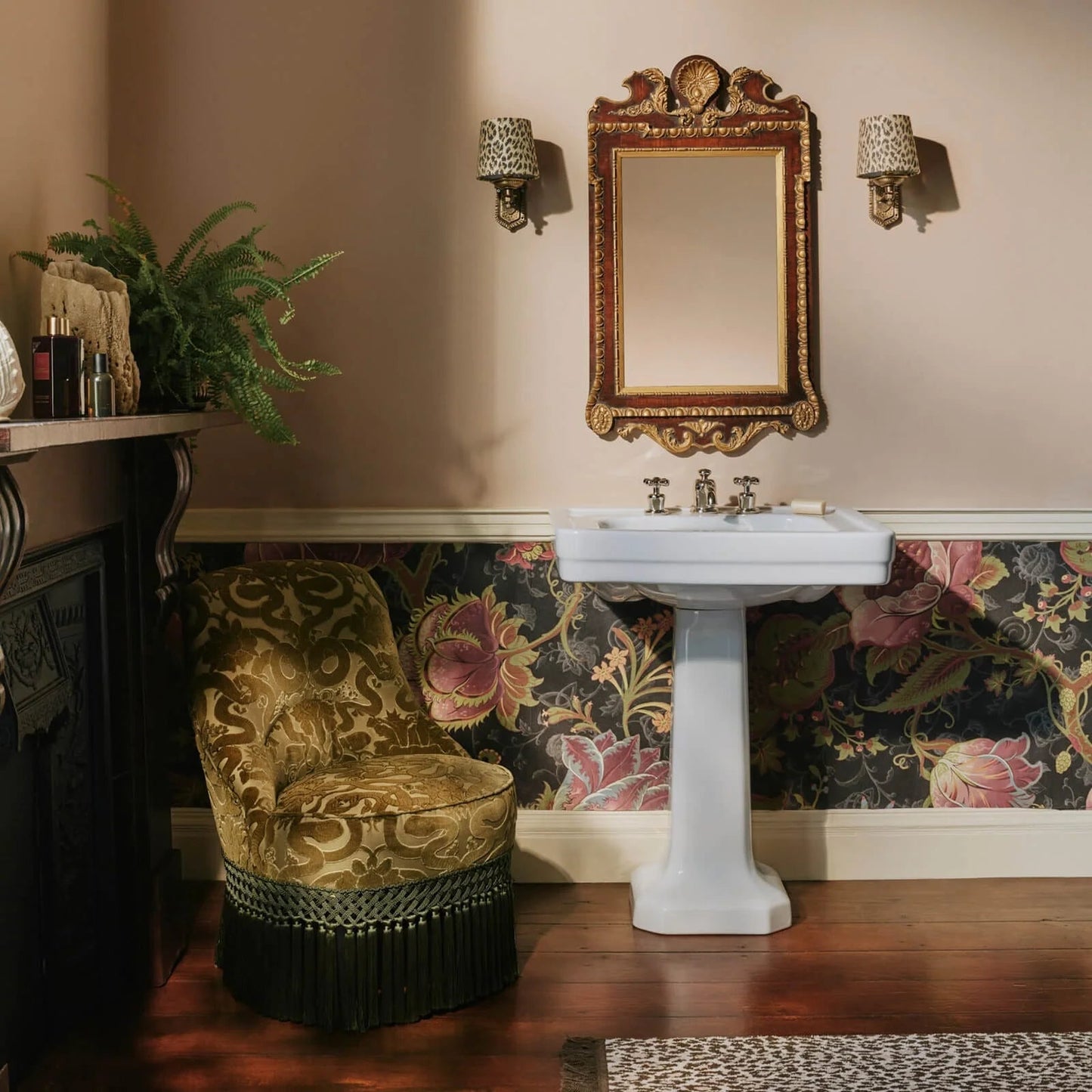 Anaconda Cut Fabric - Olive-Green - House of Hackney - 1-FA-ANC-VE-OLI-XXX-XXX - Premier Wallcovering