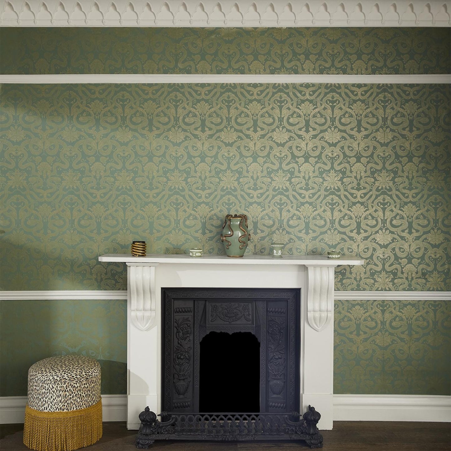 Anaconda Wallpaper - Eucalyptus - House of Hackney - 1 - WA - ANC - TR - EUC - XXX - 001 - Premier Wallcovering