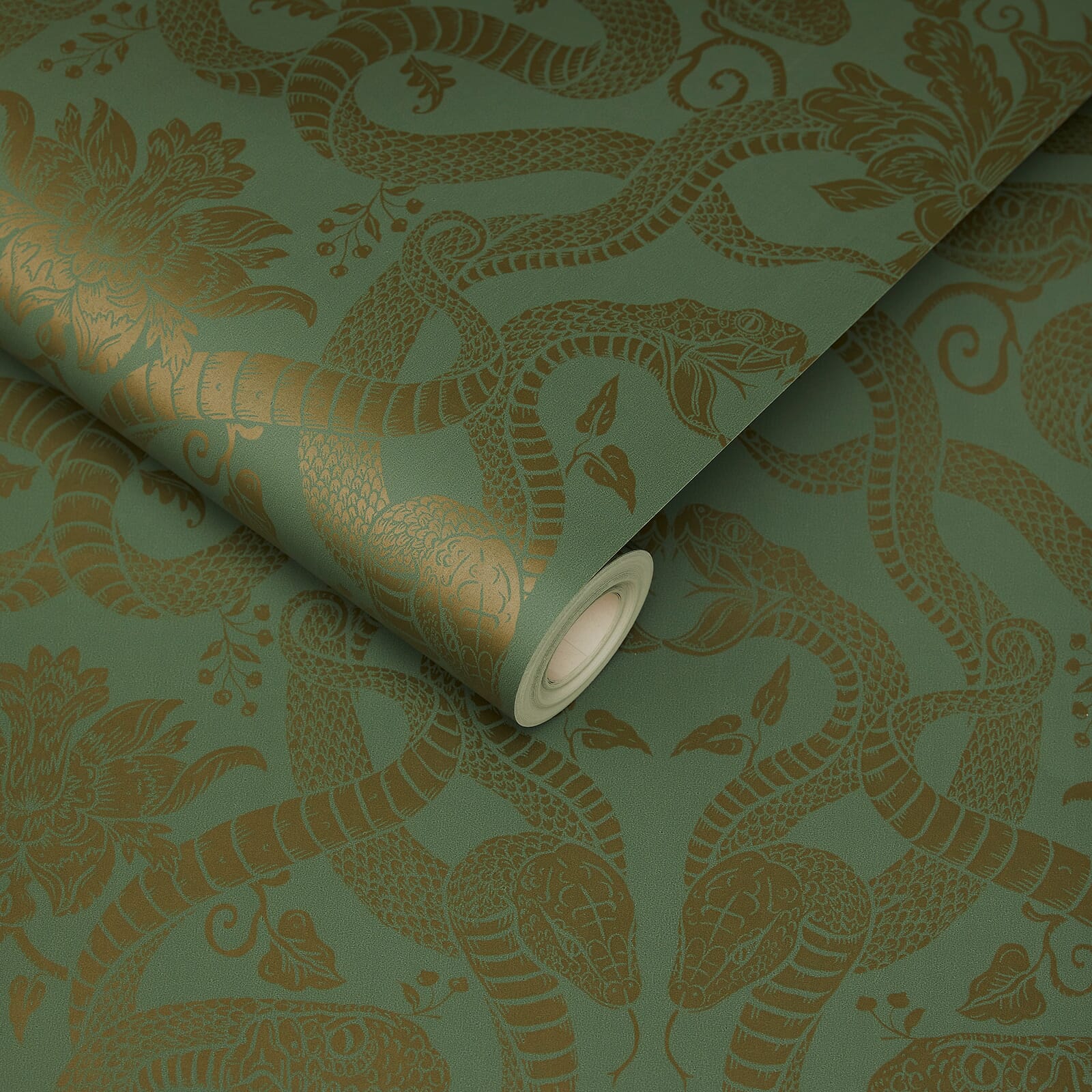 Anaconda Wallpaper - Eucalyptus - House of Hackney - 1 - WA - ANC - TR - EUC - XXX - 001 - Premier Wallcovering