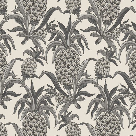 Ananas Wallpaper - Natural - Warner House - Premier Wallcovering