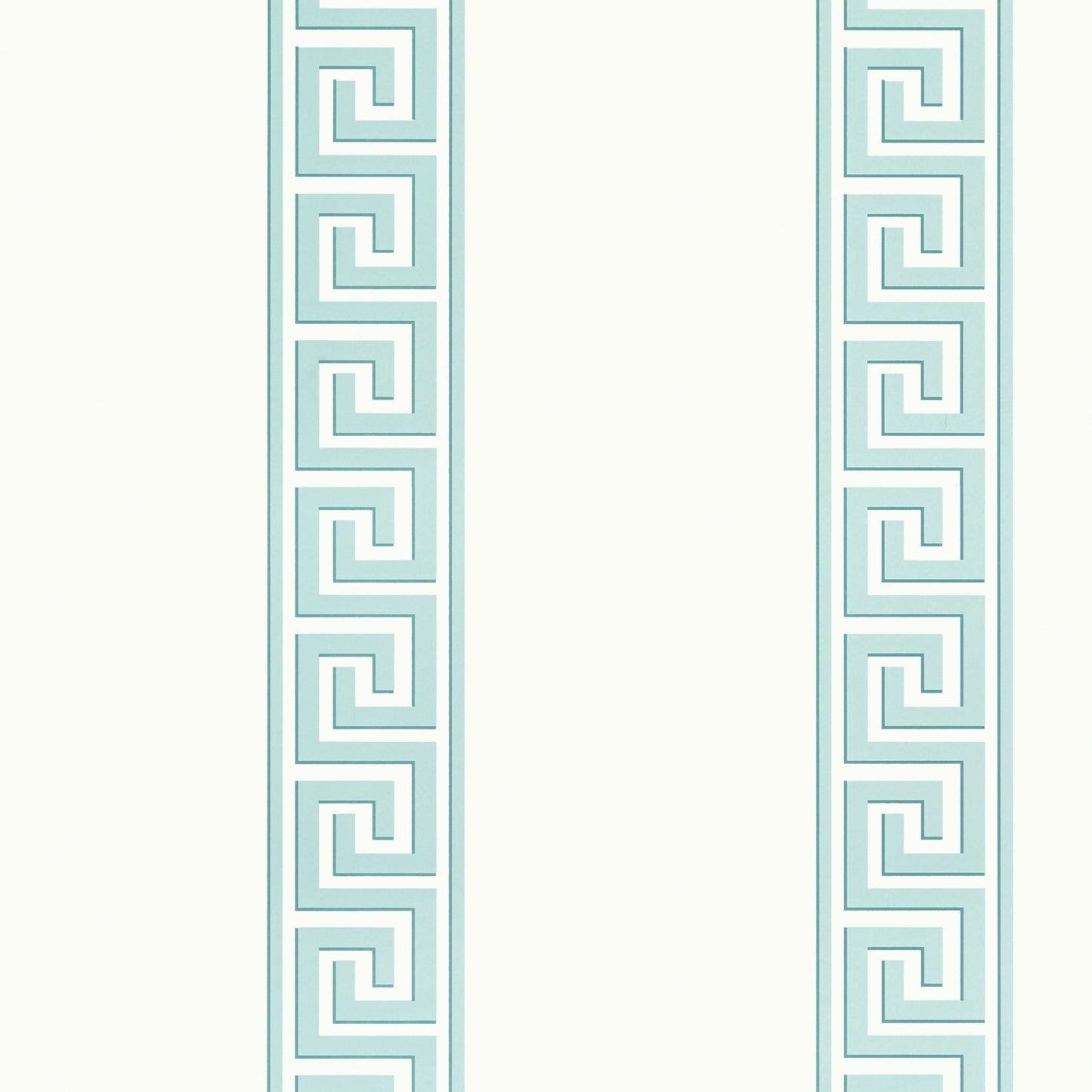Andreas Stripe Wallpaper - Aqua - Thibaut - T14239 - Premier Wallcovering
