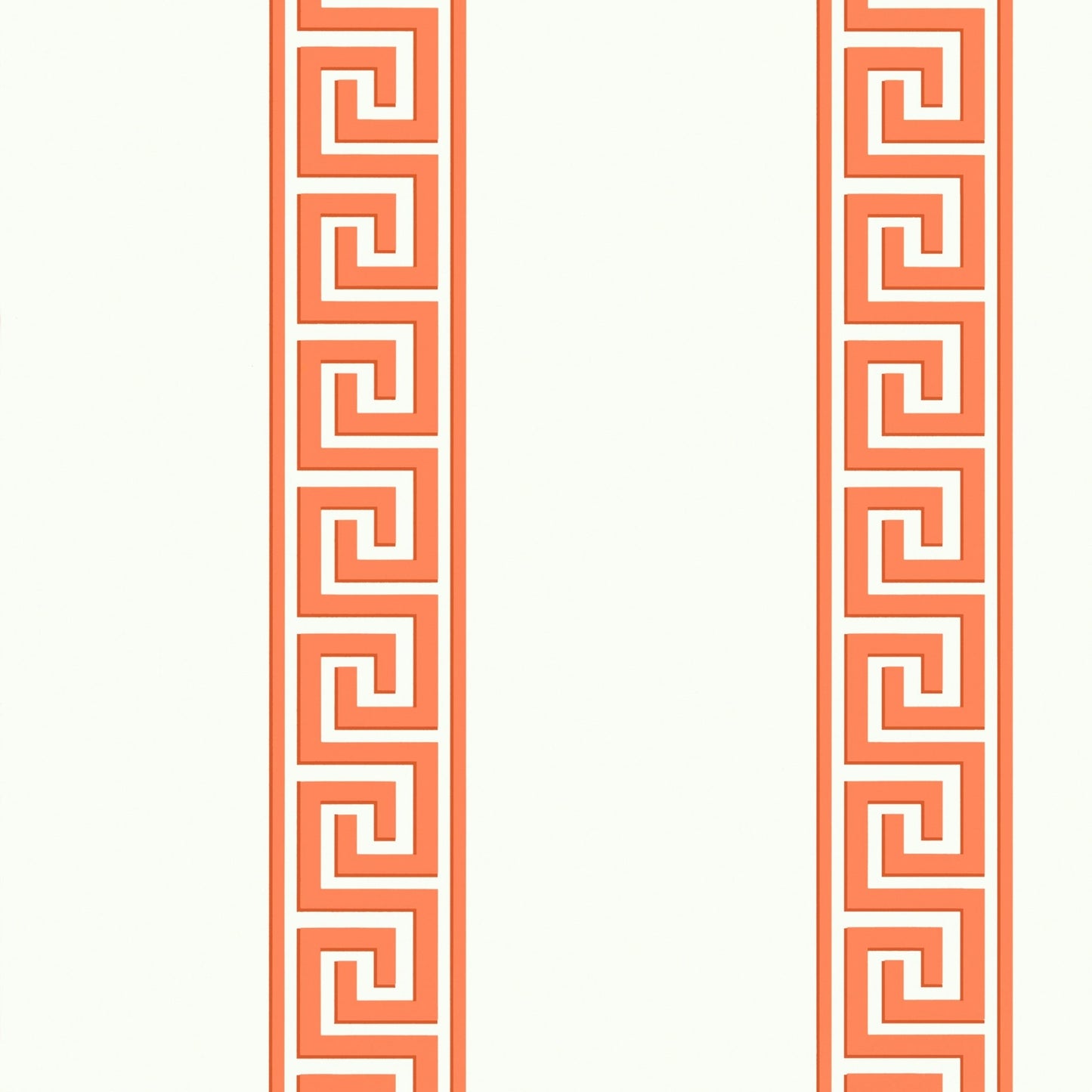 Andreas Stripe Wallpaper - Coral - Thibaut - T14243 - Premier Wallcovering
