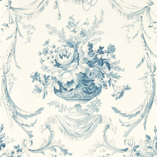 Andromeda's Cup Wallpaper - Olympic Blue - DGDW217316 - Sanderson - Premier Wallcovering