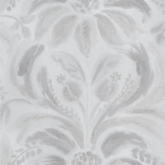 Angelique Damask Wallpaper - Steel - PDG1036/02 - Designers Guild - Premier Wallcovering