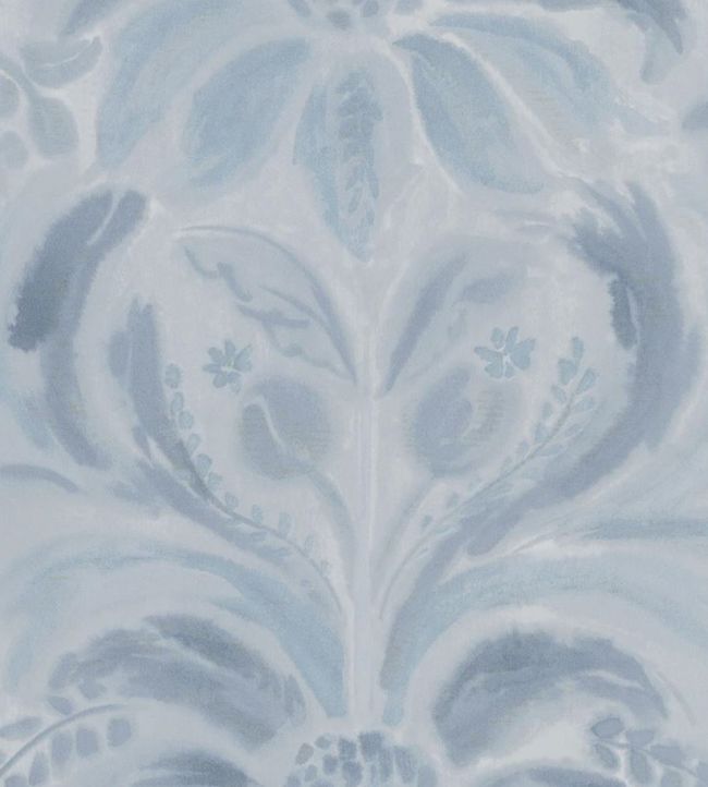 Angelique Damask Wallpaper - Indigo - PDG1036/05 - Designers Guild - Premier Wallcovering