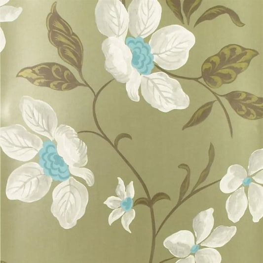 Angelique Wallpaper - Zinc - P481/02 - Designers Guild - Premier Wallcovering