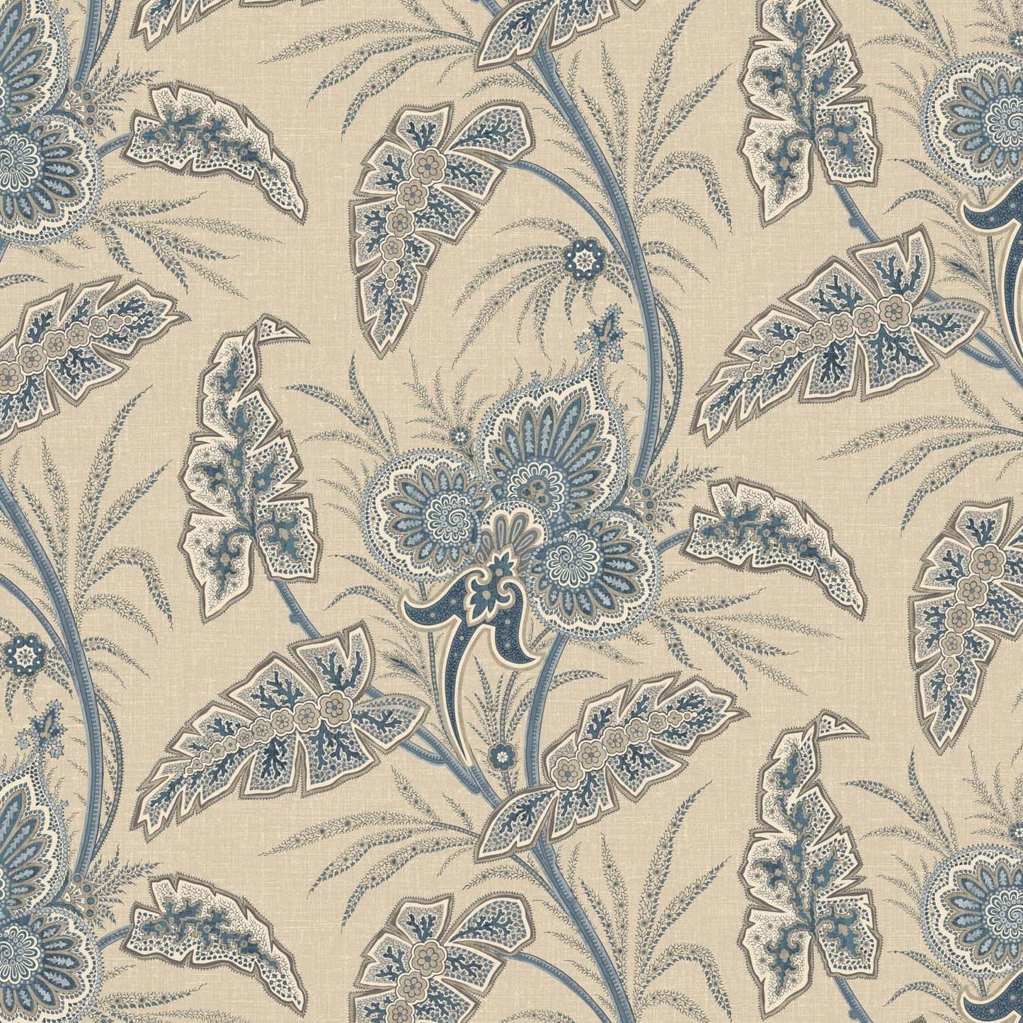 Anika Wallpaper - Wedgwood - Warner House - Premier Wallcovering