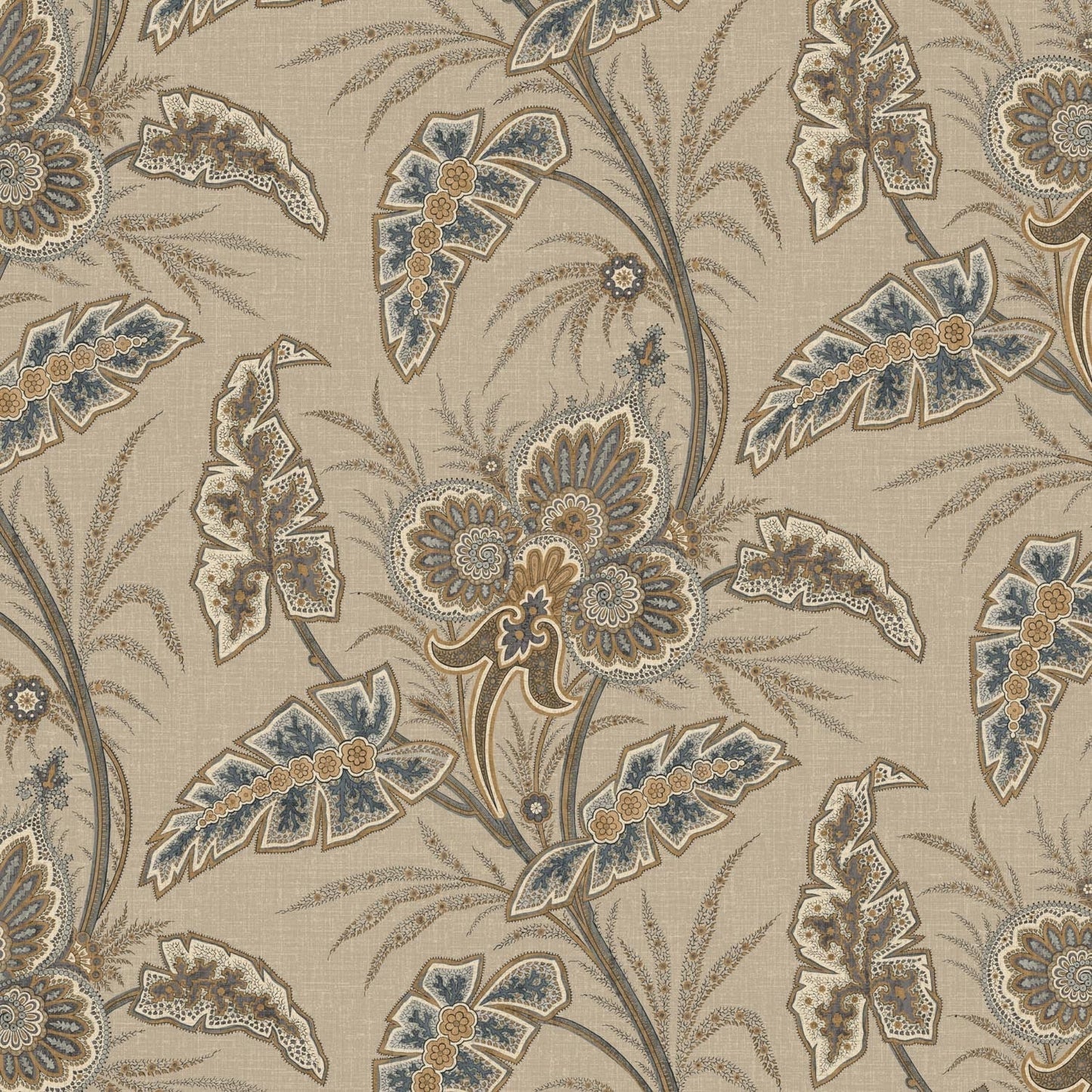 Anika Wallpaper - Earth - Warner House - Premier Wallcovering