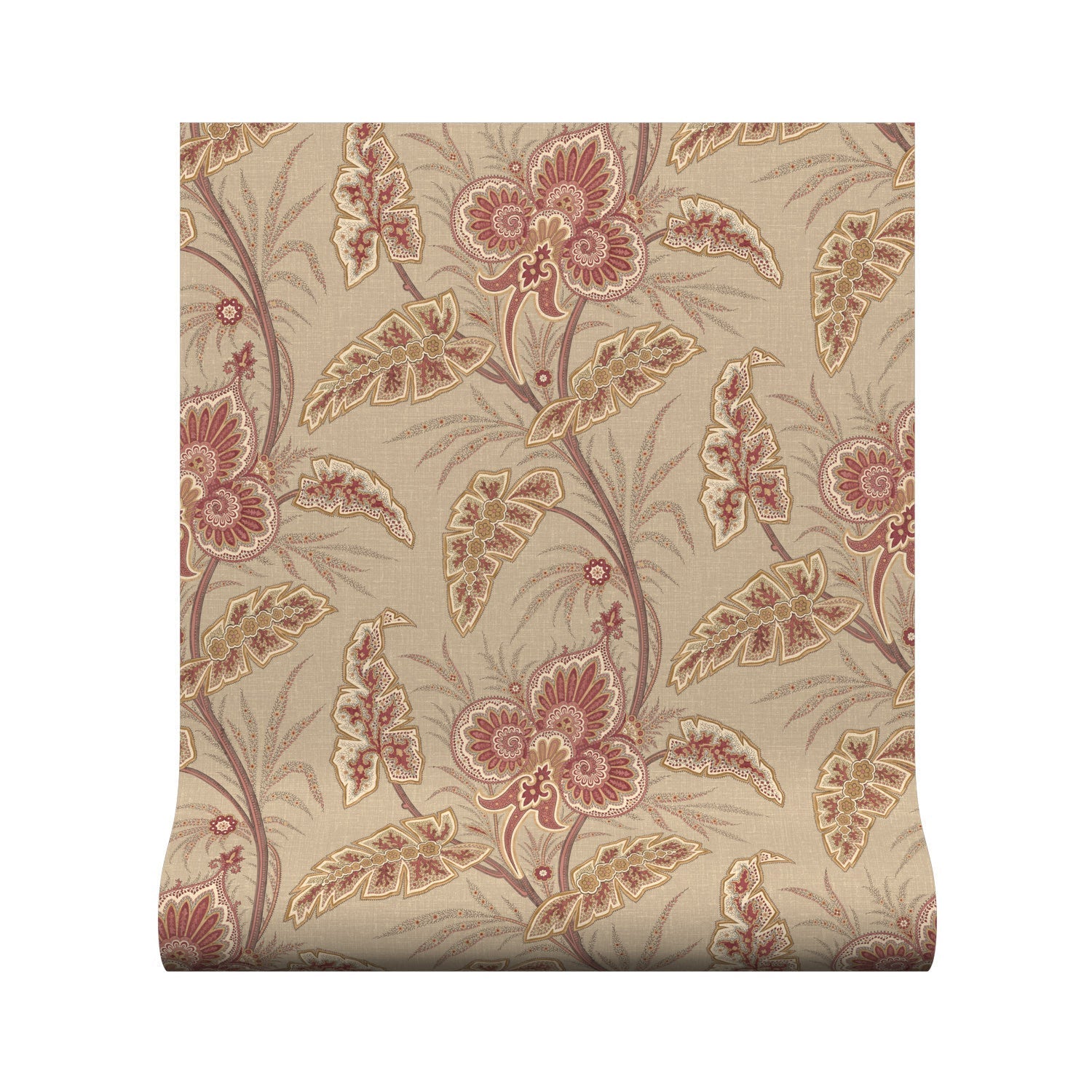 Anika Wallpaper - Spice - Warner House - Premier Wallcovering