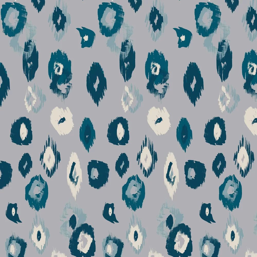 Animal Ikat Wallpaper - Serpentine & Ink - Ohpopsi - WLD53120W - Premier Wallcovering