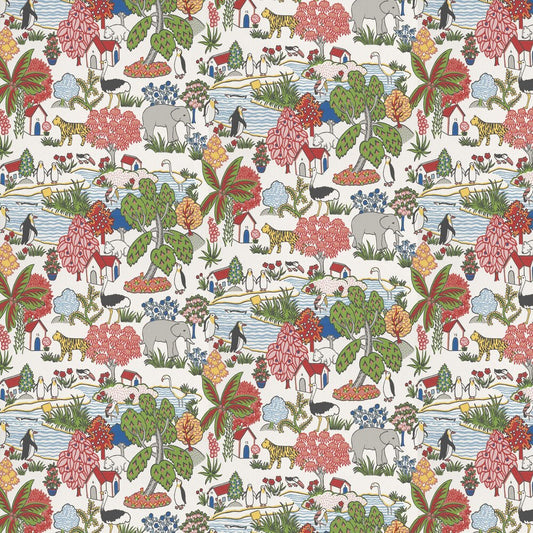 Animal Kingdom Wallpaper - Atomic - Little Greene - 0231ANATOMI - Premier Wallcovering