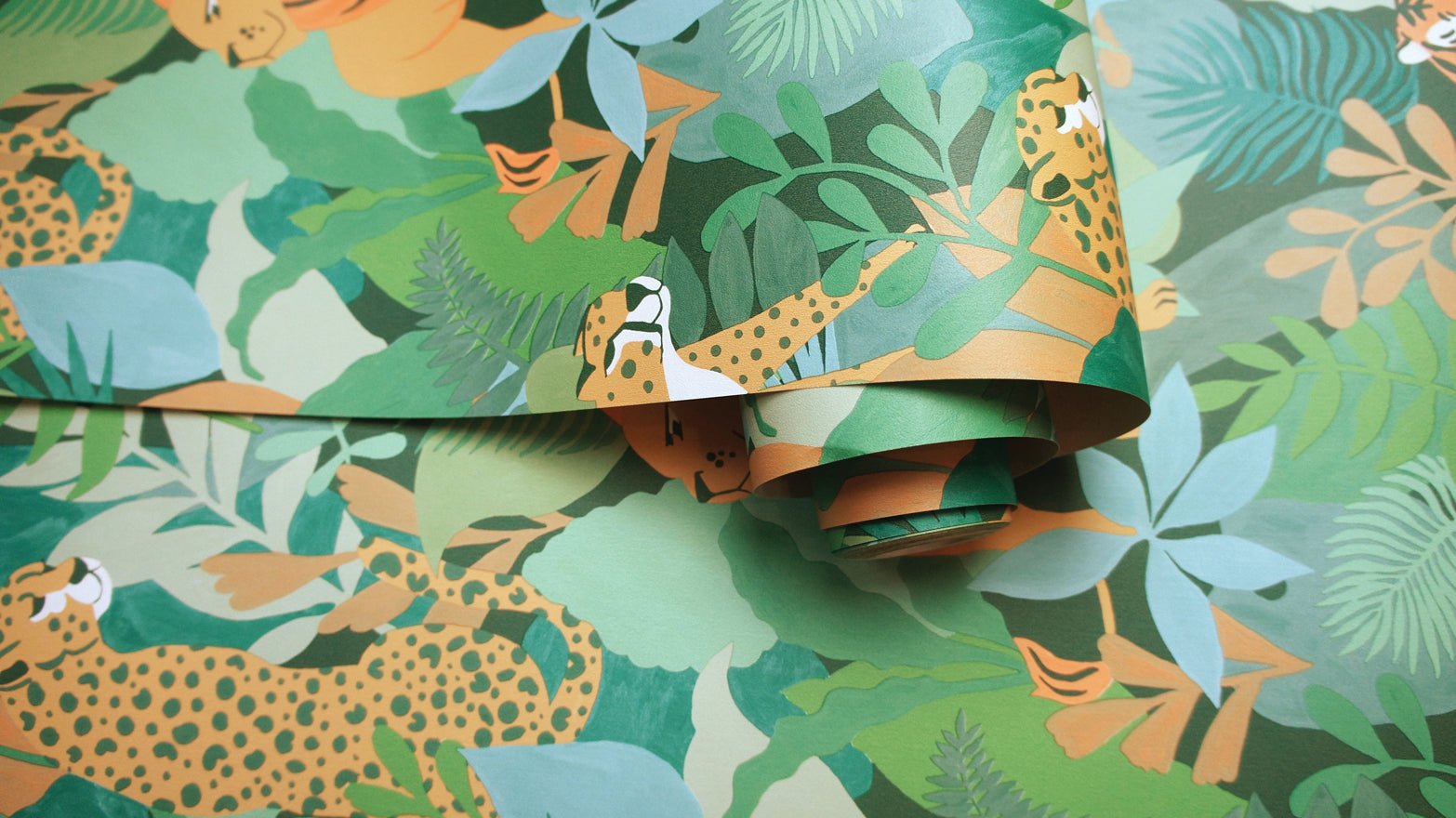 Animal Kingdom Wallpaper - Green - Holden Décor - 13071 - Premier Wallcovering
