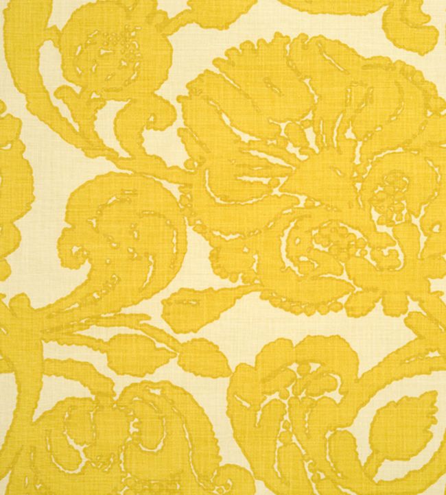 Anna Fabric - Lemon - Christopher Farr Cloth - CF122 - 04 - Premier Wallcovering
