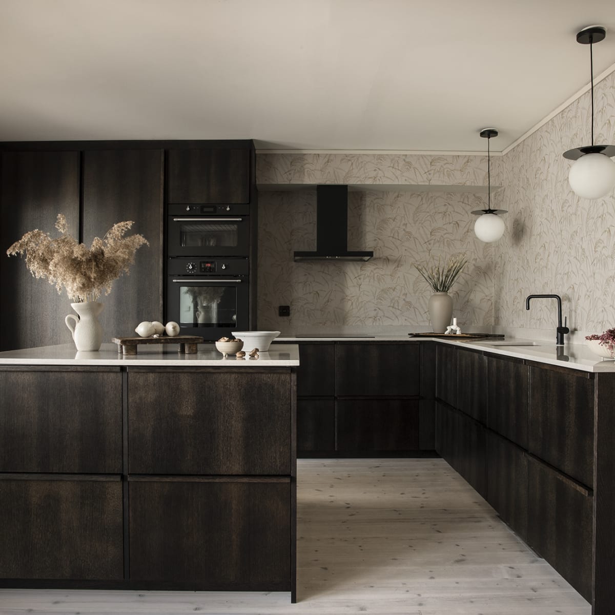 Anna Wallpaper - Hazel - Sandberg - S10110 - Premier Wallcovering