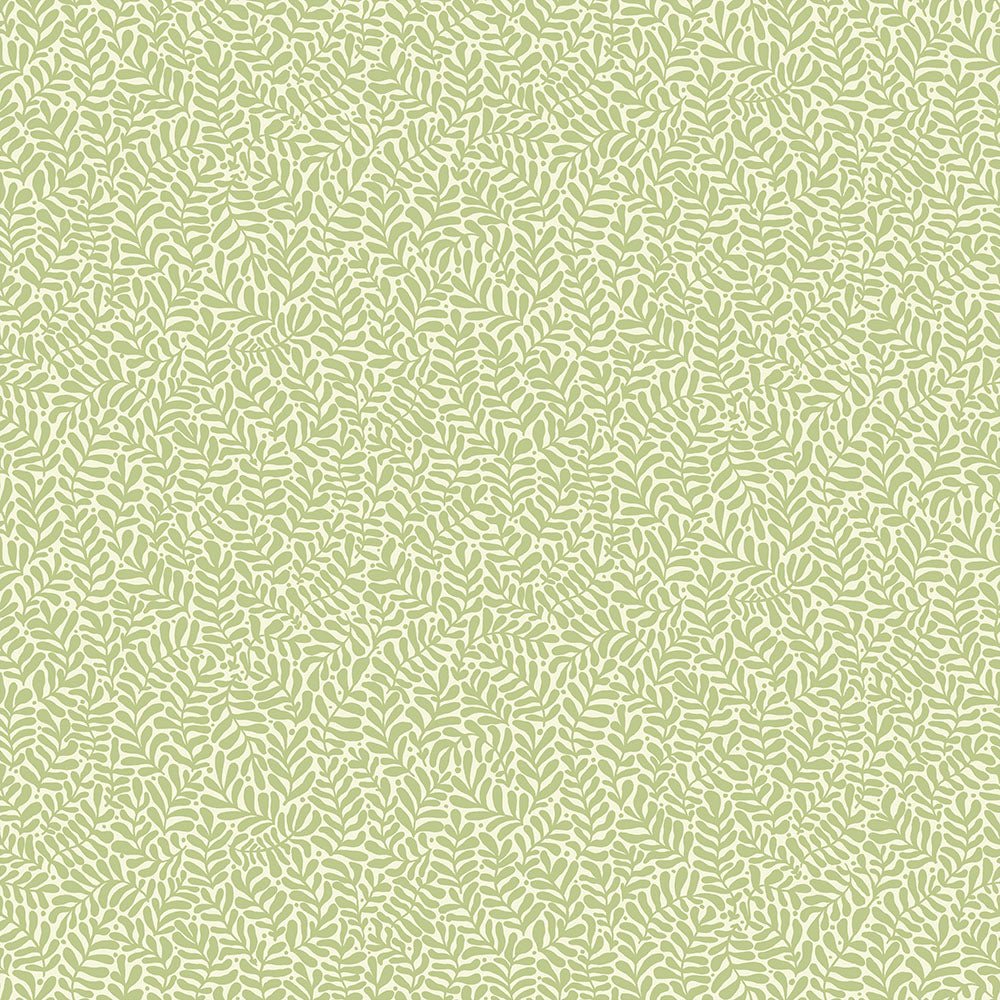 Anna Wallpaper - Light Green - Midbec - 55001 - Premier Wallcovering