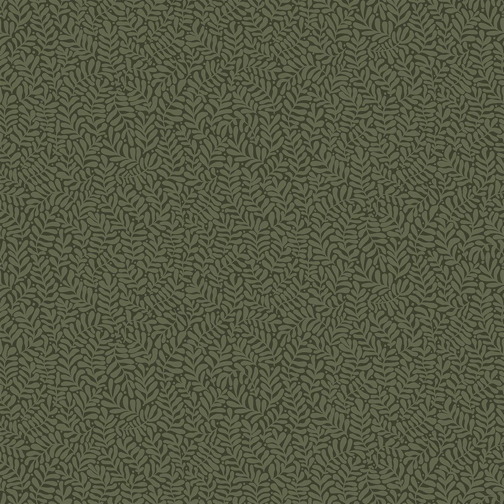 Anna Wallpaper - Dark Green - Midbec - 55000 - Premier Wallcovering