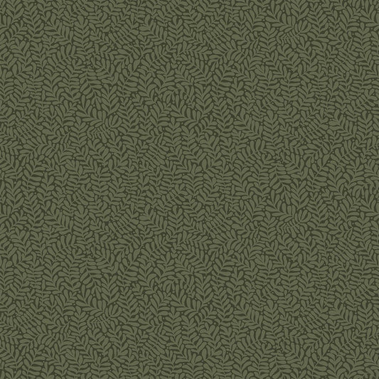 Anna Wallpaper - Dark Green - Midbec - 55000 - Premier Wallcovering