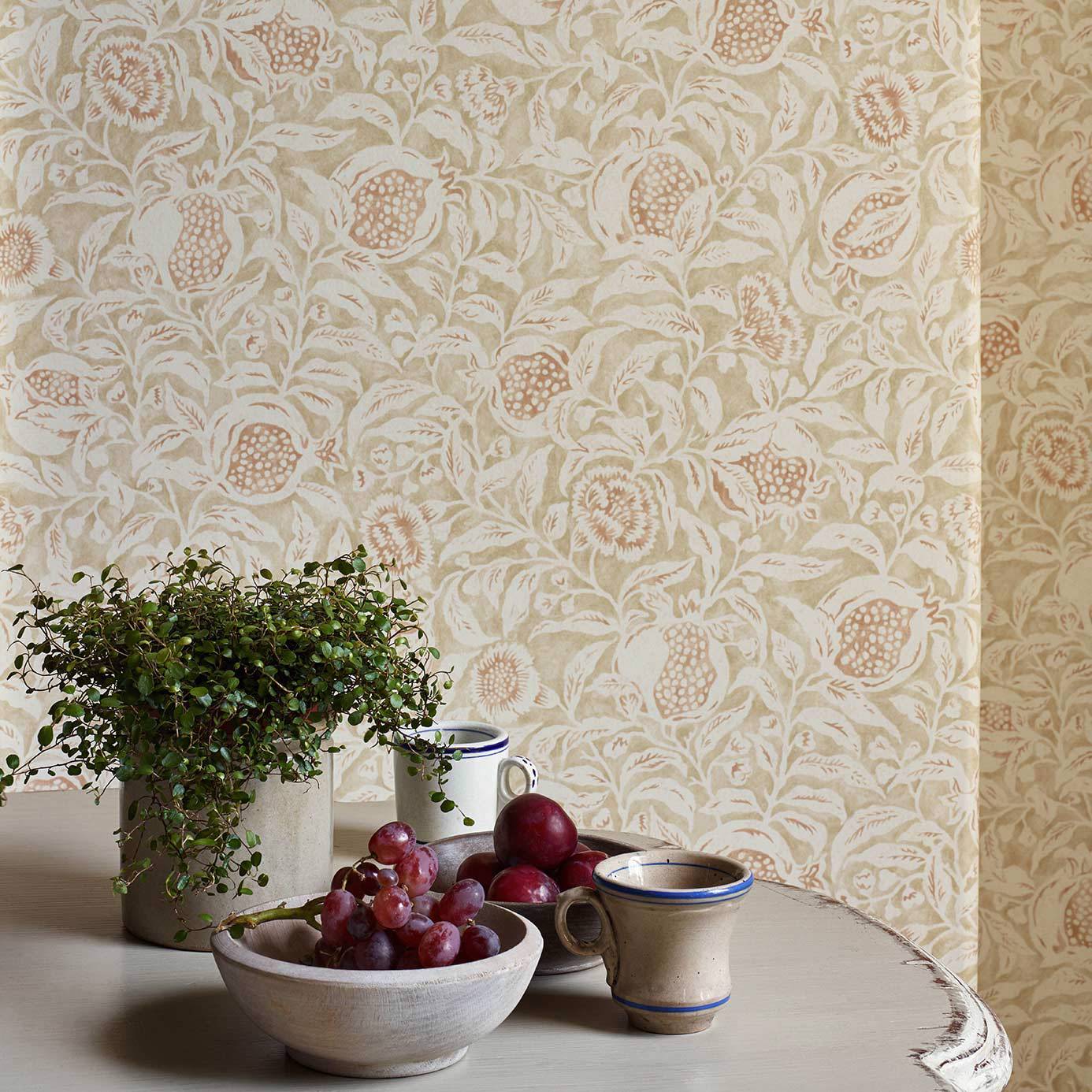 Annandale Wallpaper - Wedgwood/Linen - Sanderson - DDAM216393 - Premier Wallcovering