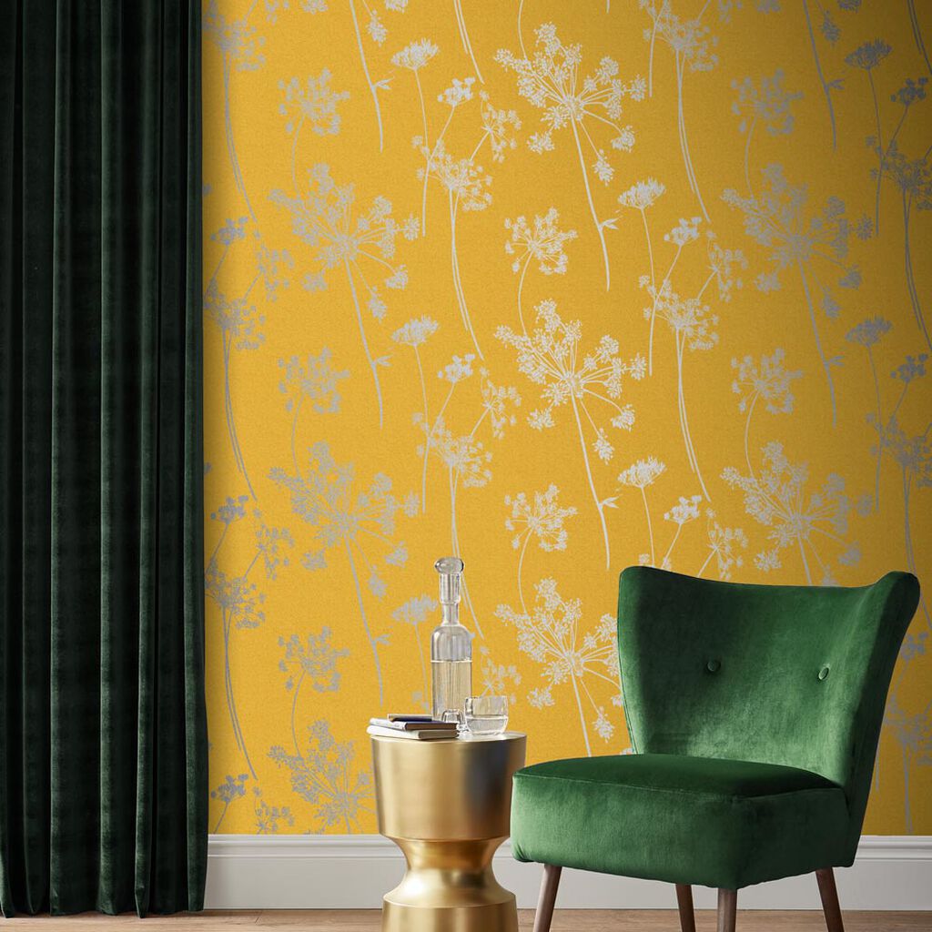 Anthriscus Wallpaper - Summer - Graham & Brown - 105578 - Premier Wallcovering