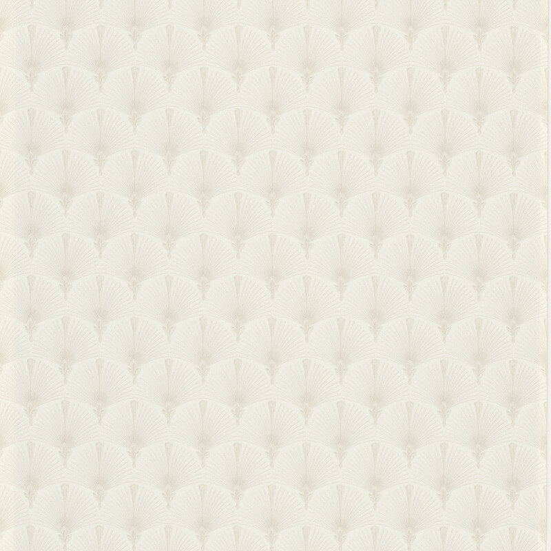 Antionette Fan Metallic Wallpaper - Beige - Erismann - 10346 - 02 - Premier Wallcovering