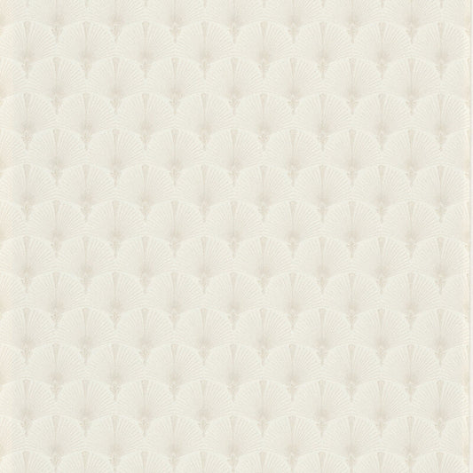 Antionette Fan Metallic Wallpaper - Beige - Erismann - 10346 - 02 - Premier Wallcovering