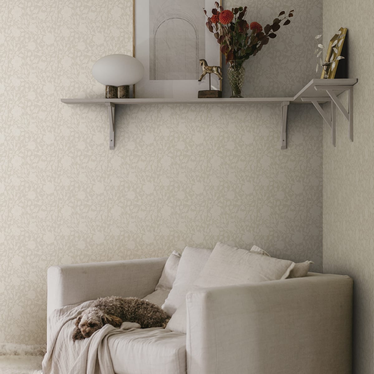 Anton Wallpaper - Sandstone - Sandberg - S10567 - Premier Wallcovering